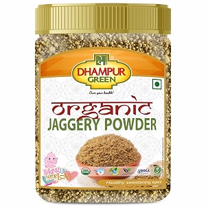 dhampure speciality organic jaggery powder natural gur chemical free gur ki shakkar sulphur less 125kg 250g x pack of 5