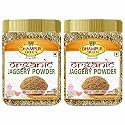 Dhampure Speciality Organic Jaggery Powder for Tea Milk coffee, Pure Natural Desi Gur Gud Shakkar Chemical Free, No Added Sulphur, Color, Fertilizers, Pesticides &amp; Preservatives, Jaggery Sugar, 500g (2x250g)
