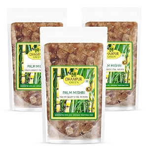 dhampure speciality palm candy tal mishri 450g 150gx3  palm candy sugar crystals  panam kalkandam  no added chemicals  no color  no preservatives