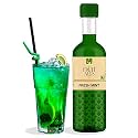 Dhampurgreen Fresh Mint Mocktail Cocktail Vodka, Rum, Gin Mixer Syrup, Makes 10-12 Drinks each bottle, 300ml Pour Add Stir &amp; Sip Syrup for Cocktails Mocktails / Kid's Lemonades / Cold Brew / Non Alcoholic Beverage