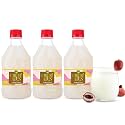 Dhampurgreen Citrus Litchi Mocktail Cocktail, Makes 10-12 Drinks Each Bottle, 900Ml (300Ml X 3) Pour Add Stir &amp; Sip Syrup For Cocktails Mocktails/Non Alcoholic Beverage