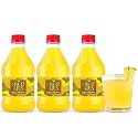 Dhampurgreen Kerala Pineapple Mocktail Cocktail Vodka, Rum, Gin Mixer Syrup, Makes 10-12 Drinks Each Bottle, 900Ml (300Ml X 3 Bottles) Pour Add Stir &amp; Sip Syrup | Non Alcoholic Beverage