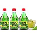 Dhampurgreen Mint Mojito Mocktail Cocktail Vodka, Rum, Gin Mixer Syrup, Makes 10-12 Drinks Each Bottle, 900Ml (300Ml X 3) Pour Add Stir &amp; Sip Syrup For Cocktails Mocktails Non Alcoholic Beverage
