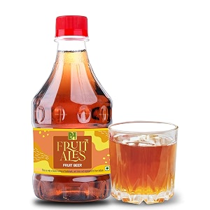 dhampurgreen fruit beer syrup 300ml  mocktail amp cocktail mixer drink concentrate  non alcoholic beverage for soda coolers amp summer drinks  fruit beer flavour