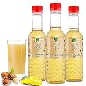 Dhampurgreen Nutty Hazelnut Mocktail Cocktail Vodka, Rum, Gin Mixer Syrup, Makes 10-12 Drinks Each Bottle, 900Ml (300Ml X 3) Pour Add Stir &amp; Sip Syrup For Cocktails Mocktails/Non Alcoholic Beverage
