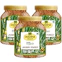 Dhampur Green Organic Jaggery Powder 2.4Kg (800g x3) | Desi Gur Shakkar Powder | Chemical-Free Traditional Natural Sweetener | Healthy Sugar Substitute | Rich in Minerals | For Tea, Coffee, Milk &amp; Sweets (Pack of 3)