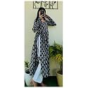 Dhanna Fashion Women39s Cotton Floral Print KurtaLong