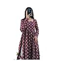 Dhanna Fashion Women39s Cotton Floral Print KurtaLong