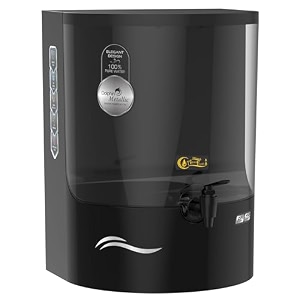 dhanvi aquafresh grey color isi mark copper ro water purifier with uv in side tank and tds controller  10 liter fully automatic function best for home office