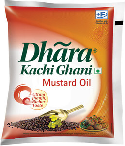 DHARA Kachi Ghani Mustard Oil
