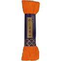 Dharma Sashiko Thread, Fine Line, 566.9 ft (170 m) col.21 Persimmon, Set of 5 Skeins