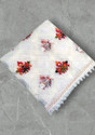 DHARMEE Net Embroidered Women Dupatta