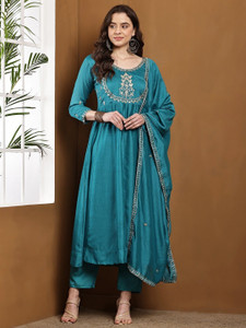 dharmkunj Women Kurta Pant Dupatta Set
