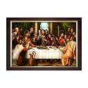 Dharvika Innovations Jesus Christ Photo with Frame, 11x14 Inch