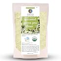 Dhatu Organics Sprouted Green Pea Flour 500g | High Protein | Easy to Digest | Naturally Gluten-Free| Daily use Flour