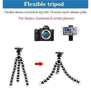 03lm vlogging kit 5 in 1 combo for youtube live streaming amp mic for mobile phone filmmaker mini tripod with shotgun video microphone led light remote control for all smartphones