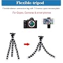 03LM Vlogging Kit (5 in 1 Combo) for YouTube, Live Streaming & Mic for Mobile Phone Filmmaker Mini Tripod with Shotgun Video Microphone, LED Light, Remote Control for All Smartphones