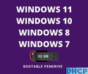 dhcp WINDOWS 7/8/10/11 w BOOTABLE SETUP