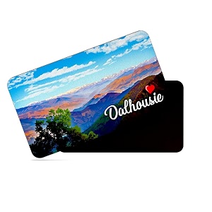 dhcrafts rectangular rubber fridge magnetmagnetic card multicolor himachal pradesh dalhousie d1 design pack of 1 86cm x 54cm