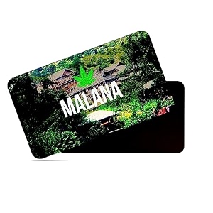dhcrafts fridge magnet rectangle acrylic glass 86 x 54 cm multicolor himachal pradesh malana design pack of 1