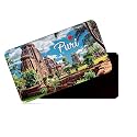 dhcrafts Rectangular Rubber Fridge Magnet/Magnetic Card Multicolor Odisha Puri Design Pack of 1 (8.6cm x 5.4cm)