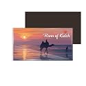 dhcrafts Rectangular Rubber Fridge Magnet/Magnetic Card Multicolor Gujarat Rann of Kutch Design Pack of 1 (8.6cm x 5.4cm)