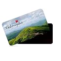 dhcrafts Rectangular Rubber Fridge Magnet/Magnetic Card Multicolor Karnataka Chikmangalur D4 Design Pack of 1 (8.6cm x 5.4cm)