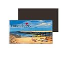 dhcrafts Rectangular Rubber Fridge Magnet/Magnetic Card Multicolor Tamil Nadu Pndicherry D4 Design Pack of 1 (8.6cm x 5.4cm)