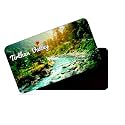 dhcrafts Rectangular Rubber Fridge Magnet/Magnetic Card Multicolor Himachal Pradesh Tirthan Valley D2 Design Pack of 1 (8.6cm x 5.4cm)