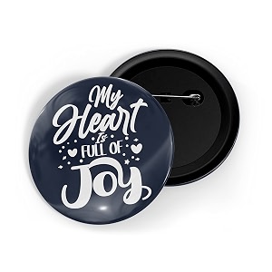 dhcrafts Pin Badge Multicolor Family Glossy Finish