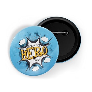 dhcrafts Pin Badge Multicolor Family Glossy Finish