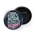 dhcrafts Pin Badge Multicolor Family Glossy Finish