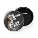 dhcrafts Pin Badge Multicolor Family Glossy Finish