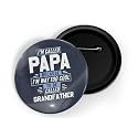 dhcrafts Pin Badge Multicolor Family Glossy Finish