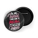 dhcrafts Pin Badge Multicolor Family Glossy Finish