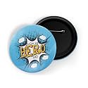 dhcrafts Pin Badge Multicolor Family Glossy Finish