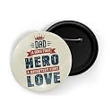 dhcrafts Pin Badge Multicolor Family Glossy Finish