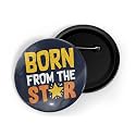 dhcrafts Pin Badge Multicolor Family Glossy Finish