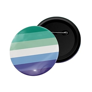 dhcrafts pin badge multicolor pride day amp lgbtq flags glossy finish design pack of 1 58mm