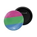 dhcrafts Pin Badge Multicolor Pride day &amp; LGBTQ Flags Glossy Finish Design Pack of 1 (58mm)