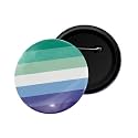dhcrafts Pin Badge Multicolor Pride day &amp; LGBTQ Flags Glossy Finish Design Pack of 1 (58mm)