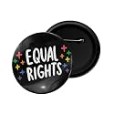 dhcrafts Pin Badge Multicolor Pride day &amp; LGBTQ Flags Glossy Finish Design Pack of 1 (58mm)
