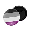 dhcrafts Pin Badge Multicolor Pride day &amp; LGBTQ Flags Glossy Finish Design Pack of 1 (58mm)