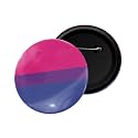 dhcrafts Pin Badge Multicolor Pride day &amp; LGBTQ Flags Glossy Finish Design Pack of 1 (58mm)