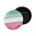 dhcrafts Pin Badge Multicolor Pride day &amp; LGBTQ Flags Glossy Finish Design Pack of 1 (58mm)