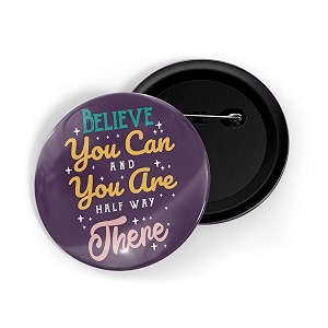 dhcrafts Pin Badges Multicolor Positive Glossy Finish