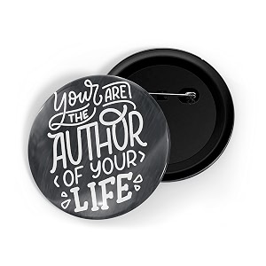 dhcrafts Pin Badges Multicolor Positive Glossy Finish