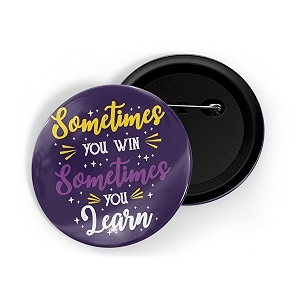 dhcrafts Pin Badges Multicolor Positive Glossy Finish