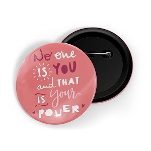 dhcrafts Pin Badges Multicolor Positive Glossy Finish