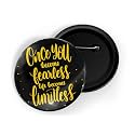 dhcrafts Pin Badges Multicolor Positive Glossy Finish